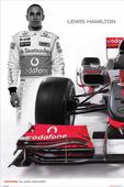 McLaren Mercedes Poster Lewis Hamilton