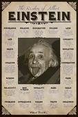 Poster Albert Einstein Sagesse