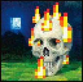 Poster Minecraft Crane en feu (Reproduction)
