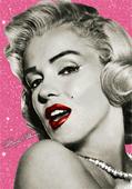 Poster Marilyn Monroe 3D Pink Lips
