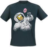 The Simpsons T-Shirt Homer Space Donut