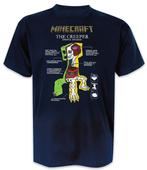 T-Shirt Minecraft "Creeper Anatomy"