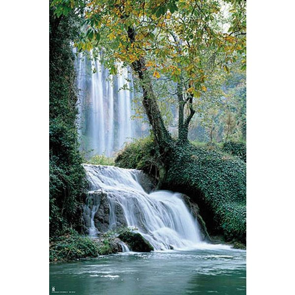 Wasserfall Poster