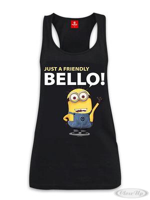 Despicable Me Loose Tank-Shirt Just a Friendly BELLO