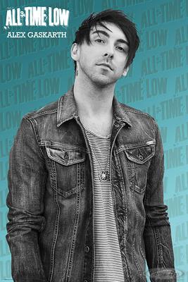 All Time Low Poster Alex Gaskarth Solo