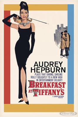 Breakfast at Tiffany´s Poster Audrey Hepburn