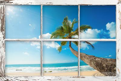 Beach Window Poster Bellavista