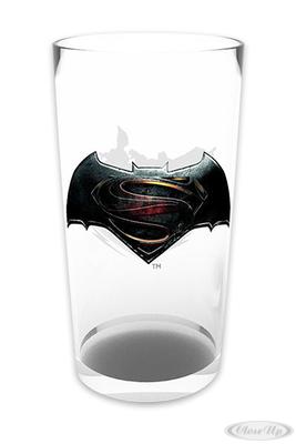 Batman vs Superman Glas Logo