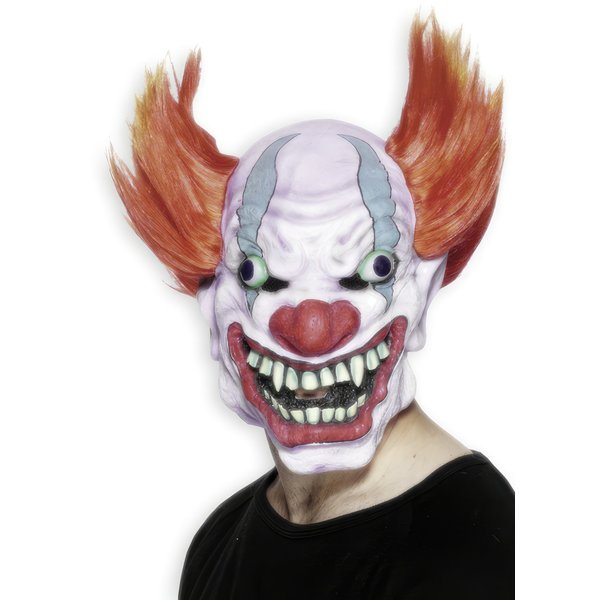 Clown Maske Evil Orange
