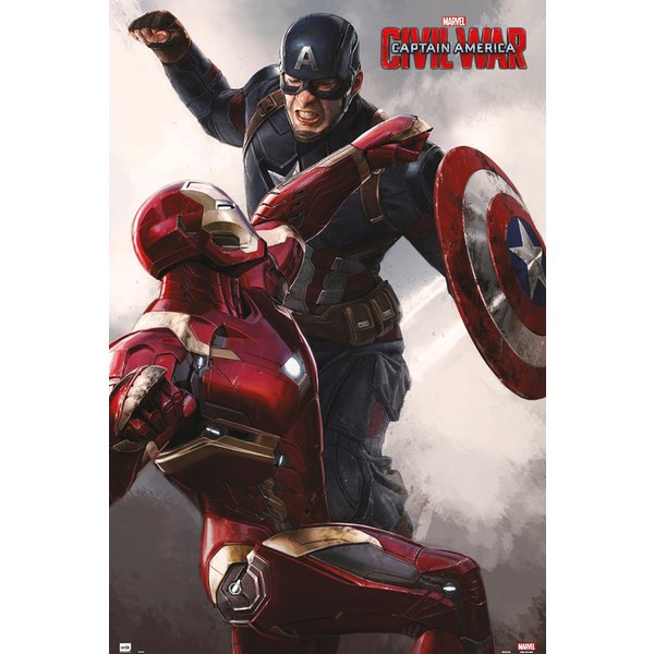 Captain America Poster Civil
