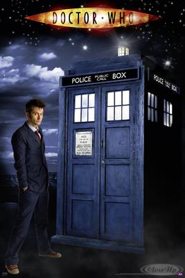 Doctor Who Poster Glow-In-The- -Dark