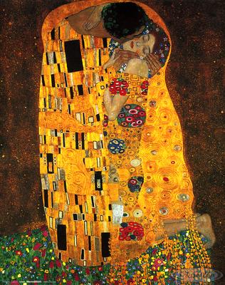 Der Kuss Kunstdruck Gustav Klimt