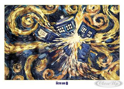 Doctor Who XXL Poster Exploding Tardis