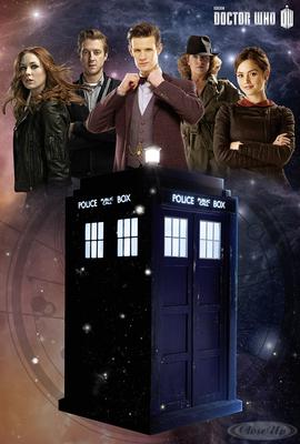 Doctor Who Poster Tardis Glow-In-The-Dark
