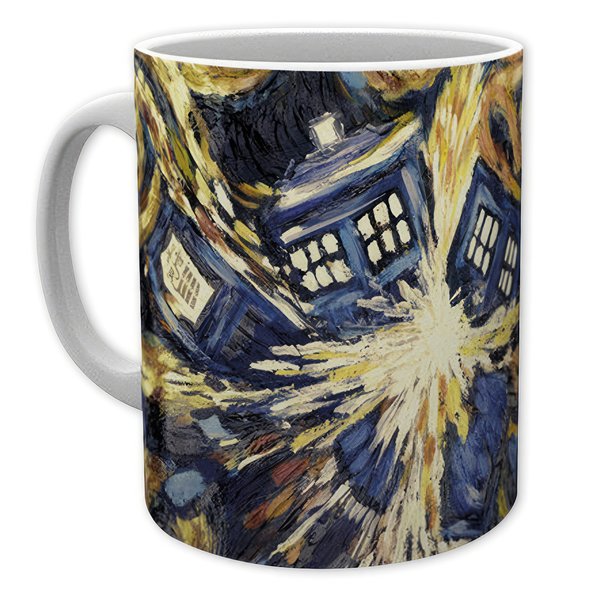 Doctor Who Tasse Exploding