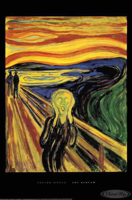 Edvard Munch the Scream Poster Der Schrei
