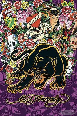 Ed Hardy Poster Panther