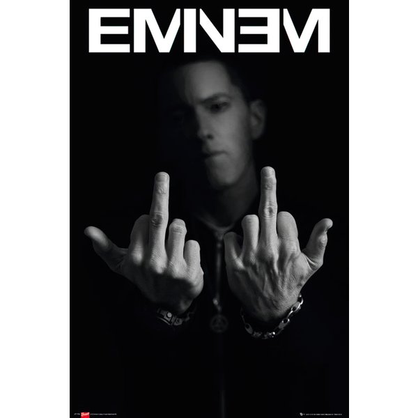 Eminem Poster Finger
