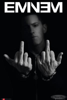 Eminem Poster Finger MMLP2