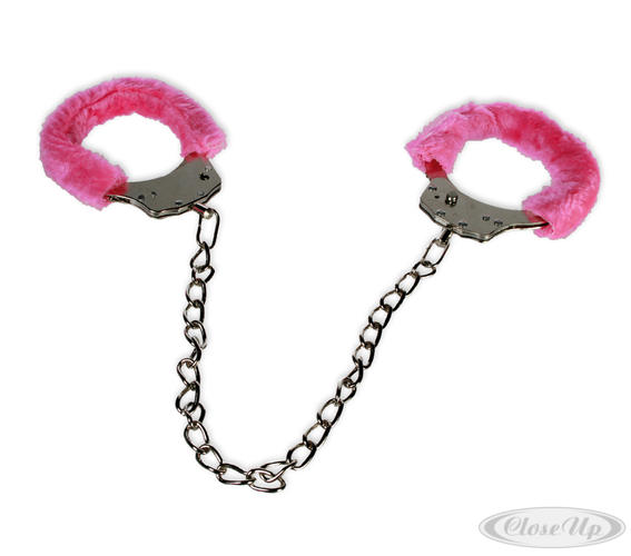 Fußfesseln Pink - Scherzartikel Fußfesseln Pink - Scherzartikel