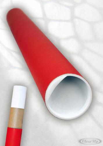 Geschenk-Versandhülse rot, Pappe 1,5 x 745-750 x 50mm Geschenk-Versandhülse rot, Pappe 1,5 x 745-750 x 50mm