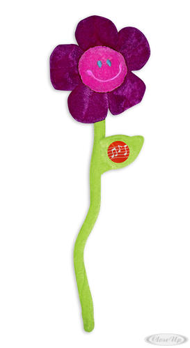 Glückwunsch-Blume mit Musik "Happy Birthday" Plüschblume - Scherzartikel Glückwunsch-Blume mit Musik "Happy Birthday" Plüschblume - Scherzartikel
