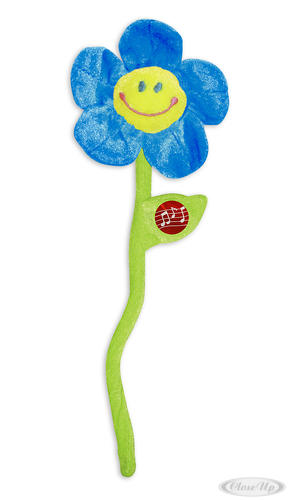 Glückwunsch-Blume mit Musik "Happy Birthday" Plüschblume - Scherzartikel Glückwunsch-Blume mit Musik "Happy Birthday" Plüschblume - Scherzartikel