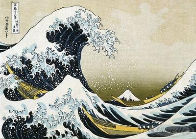 Hokusai Great Wave of Kanagawa Riesenposter