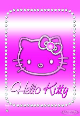 Hello Kitty Poster Bling