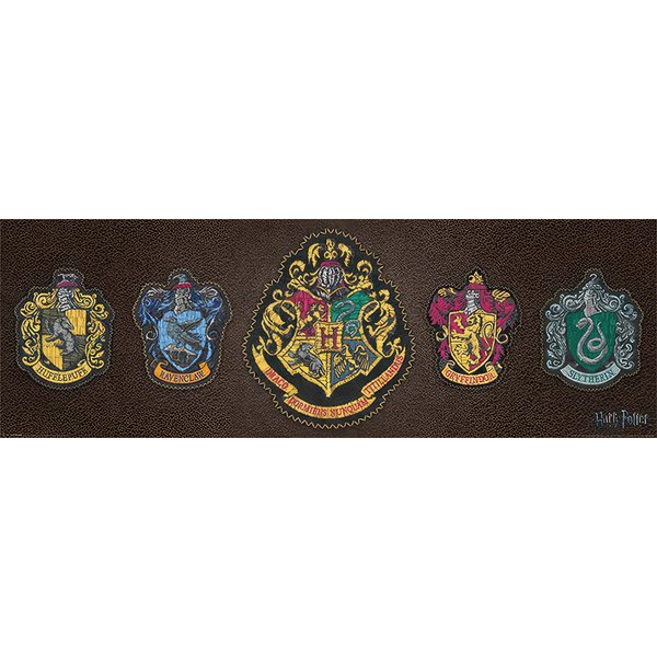 Harry Potter Poster 4 Häuser
