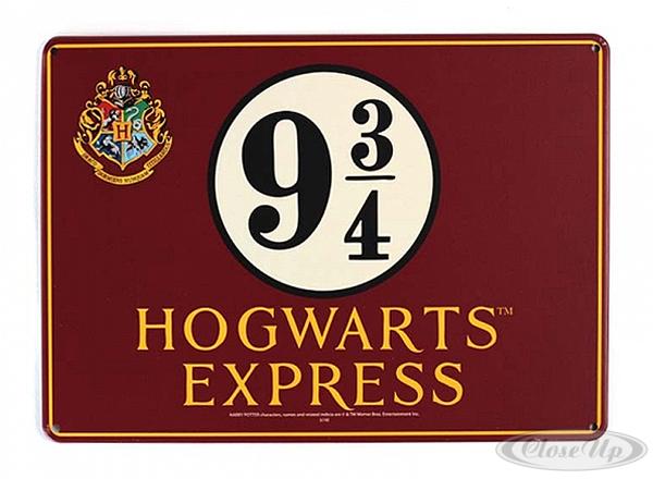 Harry Potter Blechschild Hogwarts Express Harry Potter Blechschild Hogwarts Express