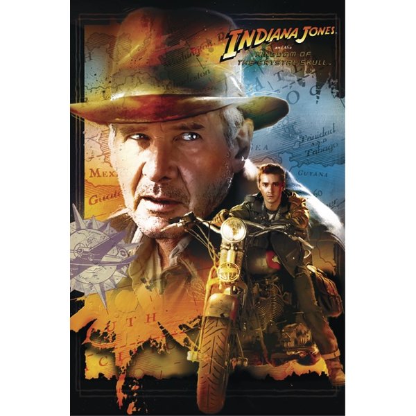 Indiana Jones Postkarte