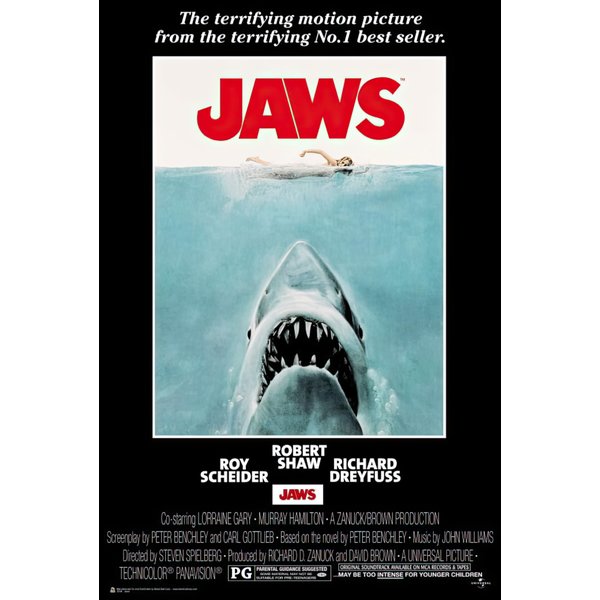 Jaws Poster Der weiße Hai