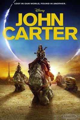 John Carter Poster Lost In Our World, Found In Another