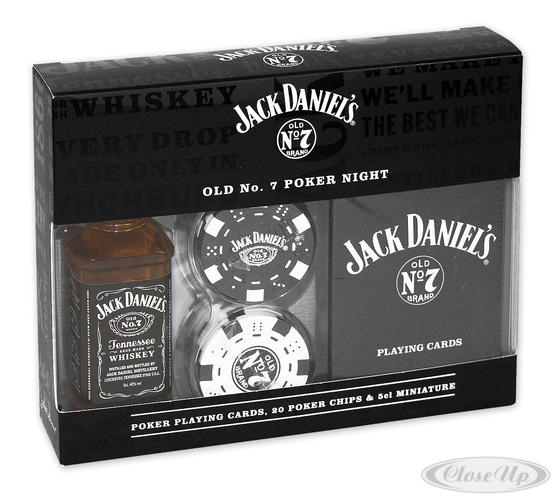 Jack daniels poker night set