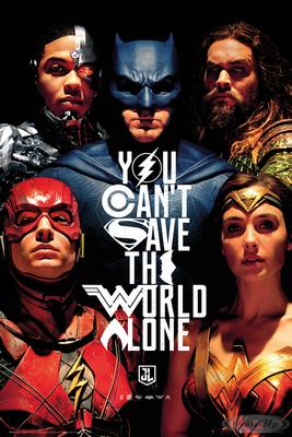 Justice League Poster Faces