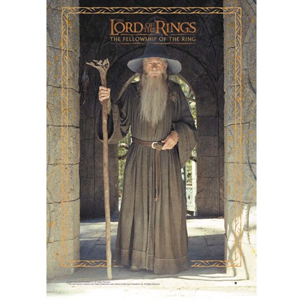 Herr der Ringe Poster Gandalf