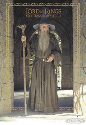 Herr der Ringe Poster Gandalf