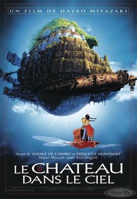 Le Chateau Dans le Ciel Poster