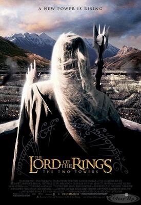 Herr der Ringe Postkarte die zwei Türme Saruman