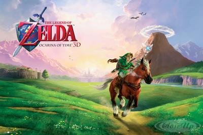 Legend of Zelda Poster Ocarina of Time (Nintendo)