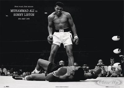 Muhammad Ali vs. Sonny Liston Poster