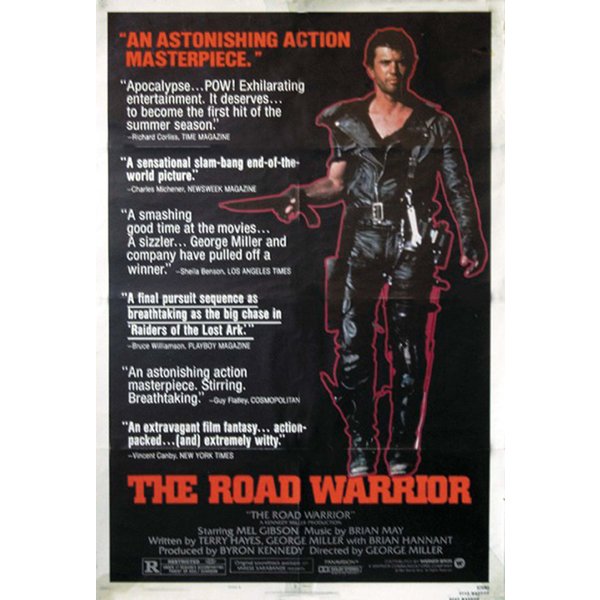 Mad Max II Poster The road