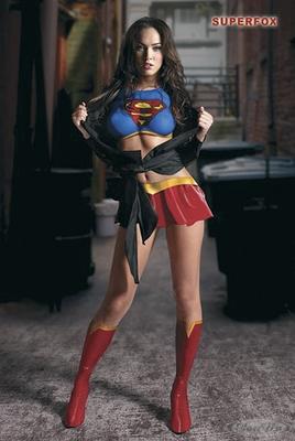 Megan Fox Superfox Poster