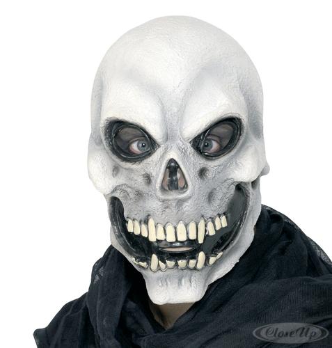 Die Maske der Person mit den Schnecken achatinami