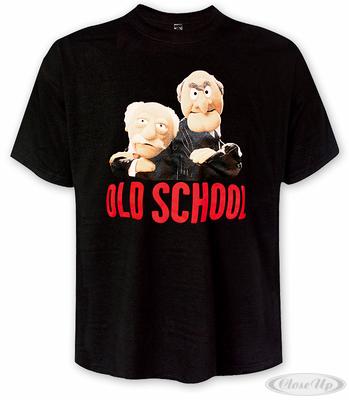 Muppets T-Shirt Grandmasters Statler & Waldorf Old School