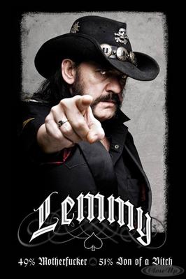 Motörhead Lemmy Kilmister Poster