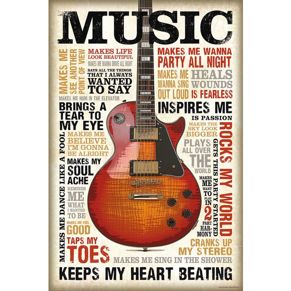 Music is passion Poster