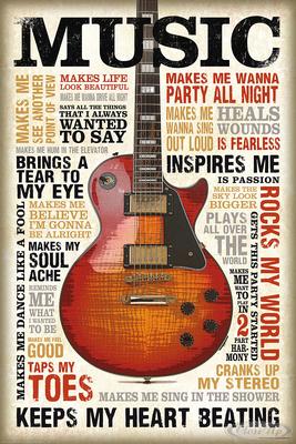 Music is passion Poster