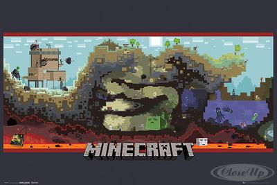 Minecraft Poster Underground